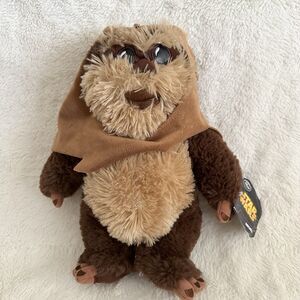 Disney Store Star Wars Wicket Ewok Plush 13” Stamped Stuffed Bear Toy Tags